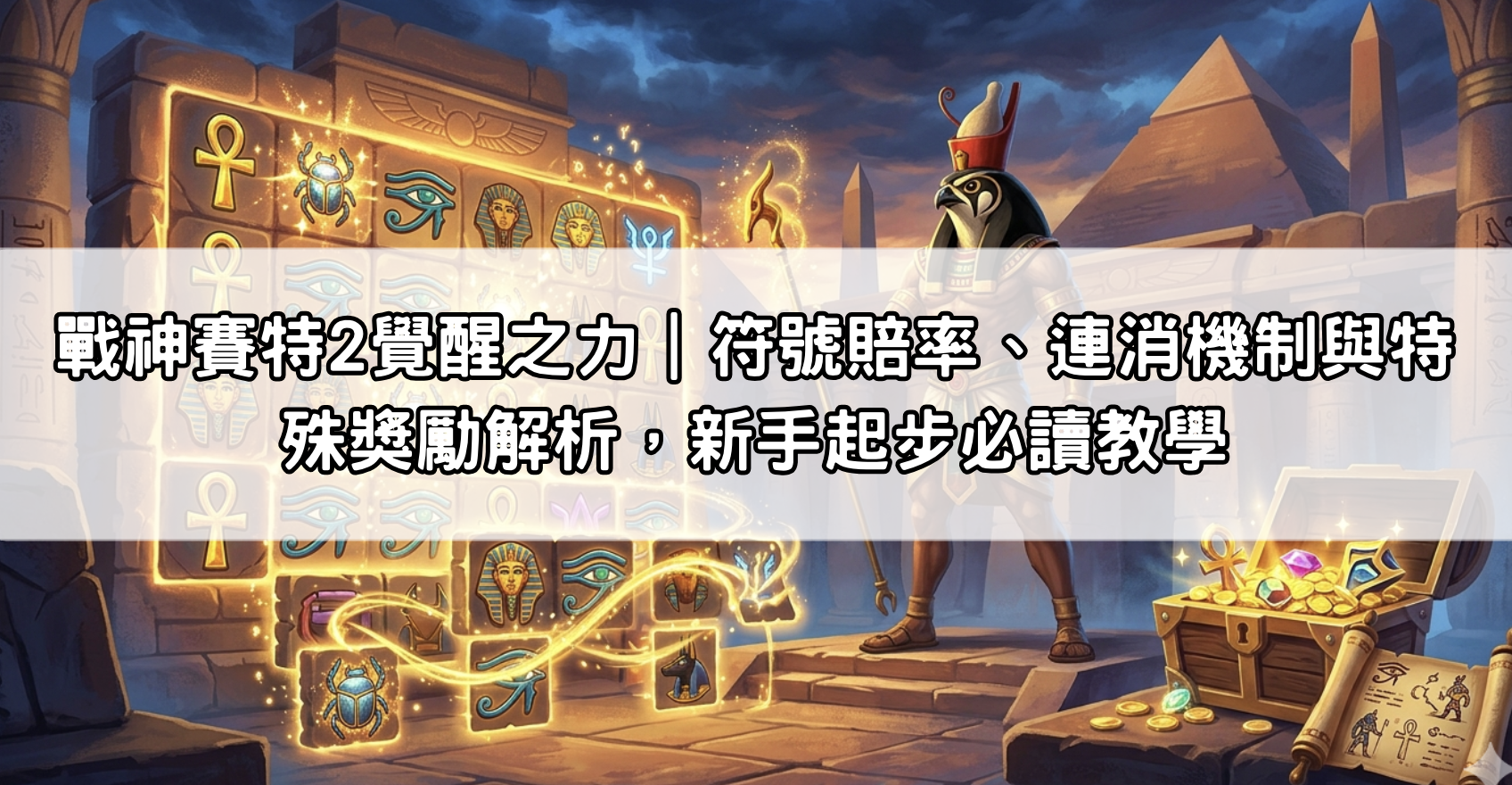 戰神賽特2覺醒之力|符號賠率、連消機制與特殊獎勵解析,新手起步必讀教學