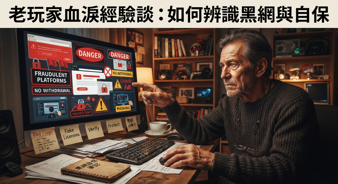 老玩家血淚經驗談:如何辨識黑網與自保